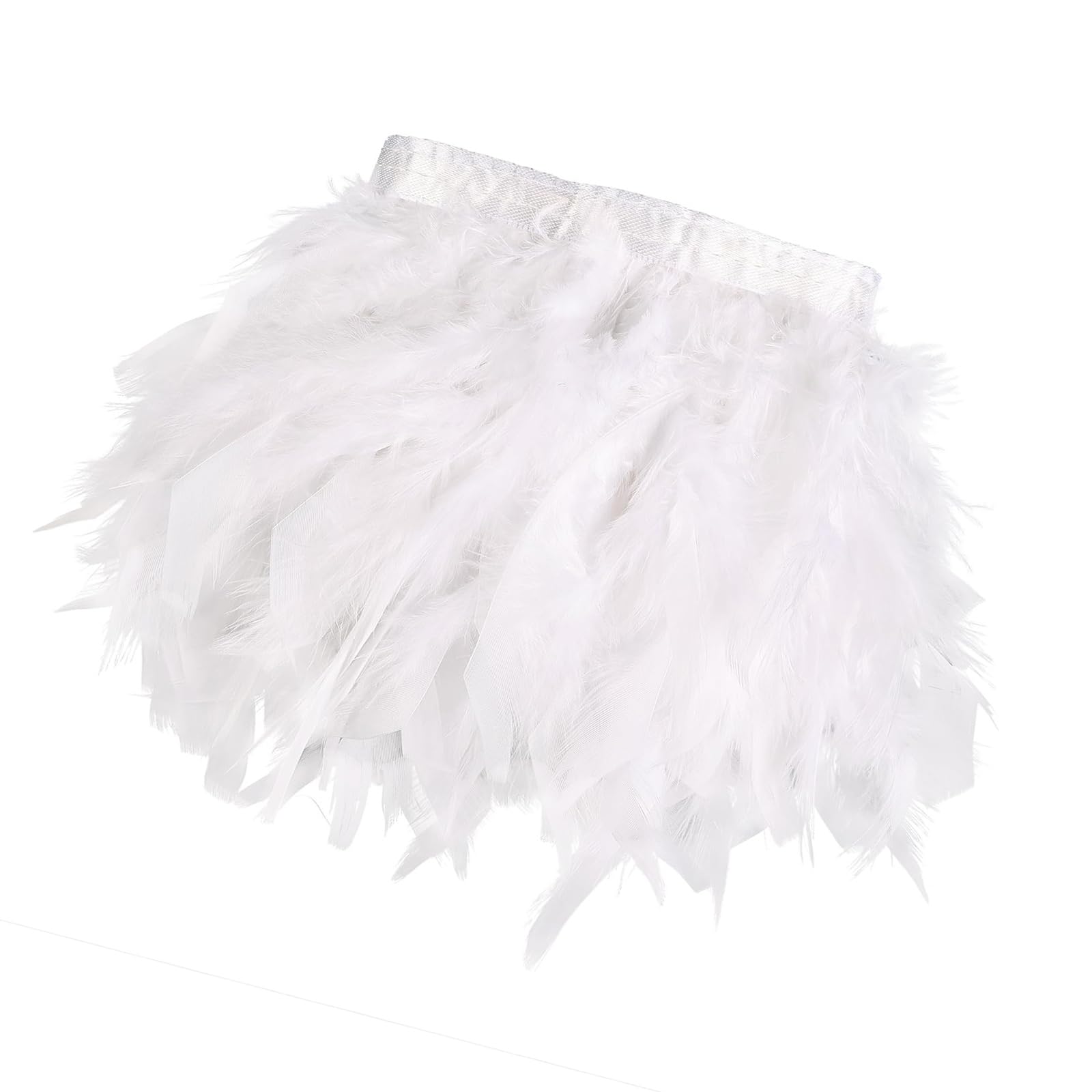 Jazuaiao Turkey Plume for Creative Sewing and Unique Craft Applications Handcraft Down Edging