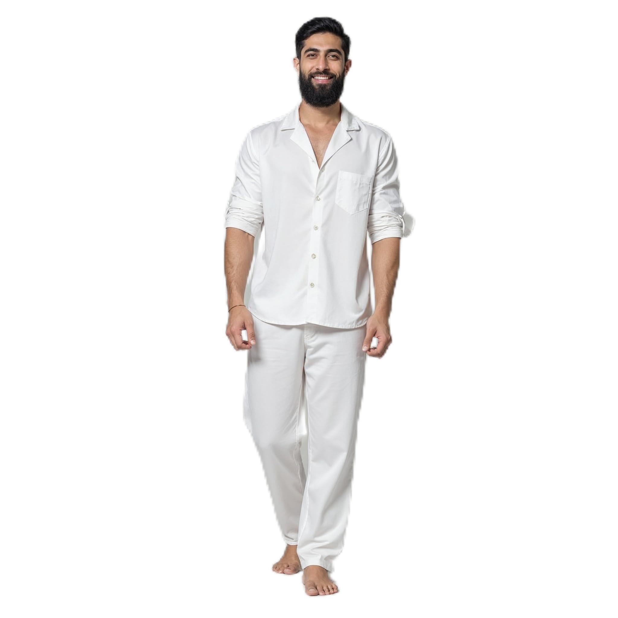 alldaysilk Men’s Silk Loungewear | Designer Silk Pajama Set | Breathable & Soft Sleepwear-picture-26