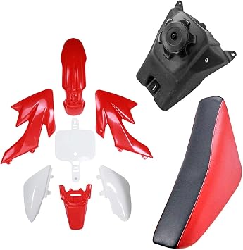 Gas Fuel Tank & Seat & Plastic Fairing Kit Body Fender for CRF XR XR50 CRF50 110cc 125cc Pit Dirt Bike