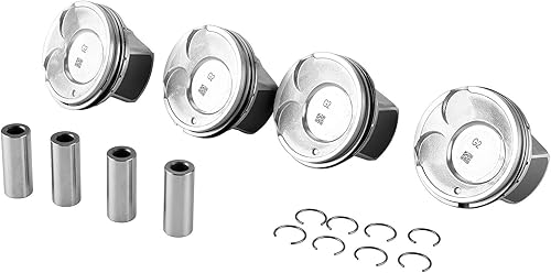 Miniatura 3 de 23041-2E210 Juego de 4 piezas de pistón y anillos de pistón del motor y anillos para Kia Soul Forte Forte5 Forte Koup 2.0L 2014 2015 2016 2017 2018