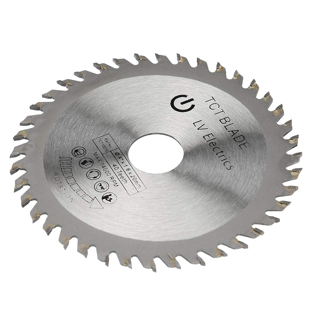 Disco de corte TCT 110x1.6x20mm 40 dientes para madera