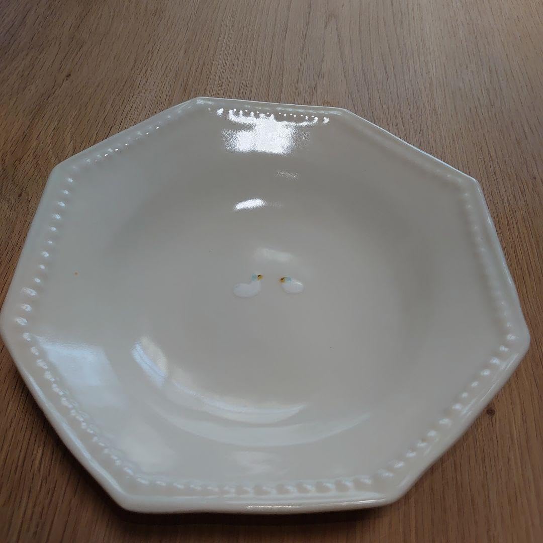 石木文さん 八角深皿 スワン 【公式通販】