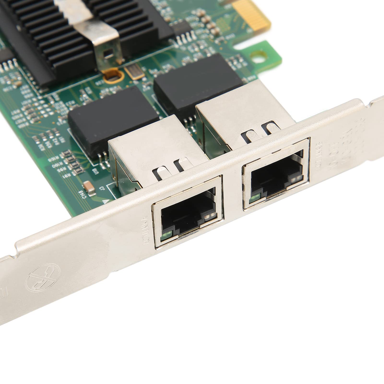 PCI e Gigabit Nic Dual Port, Chipset 82575Eb 1000 MBps, Design Del Circuito Buona Dissipazione Termica Compatibile con Windows PCI e X4, X8, X16
