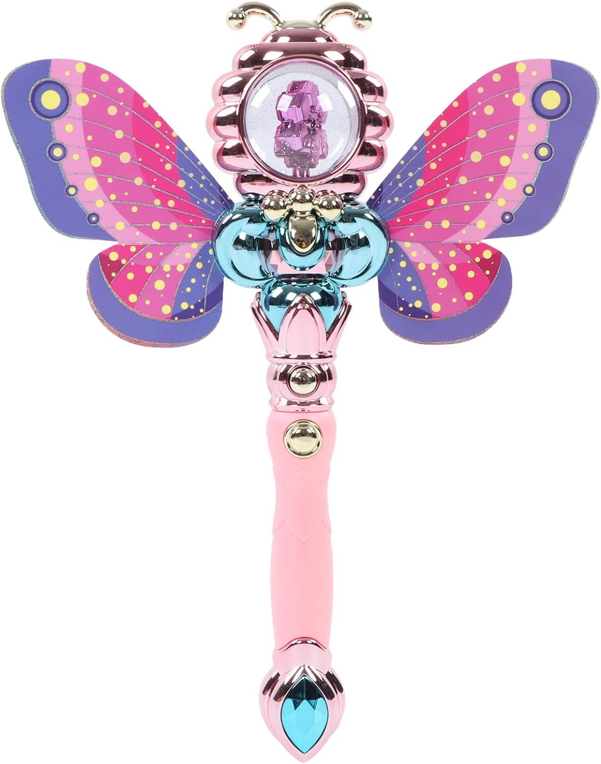 Electric Light Up Wand Fun Prop Electric Handheld Musical Light Up Wand for 3 Years Old and Above (Type 2)