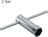 Vista 3 de uxcell Llave inglesa universal de encendido de 0.630 in para bujía, 2 piezas