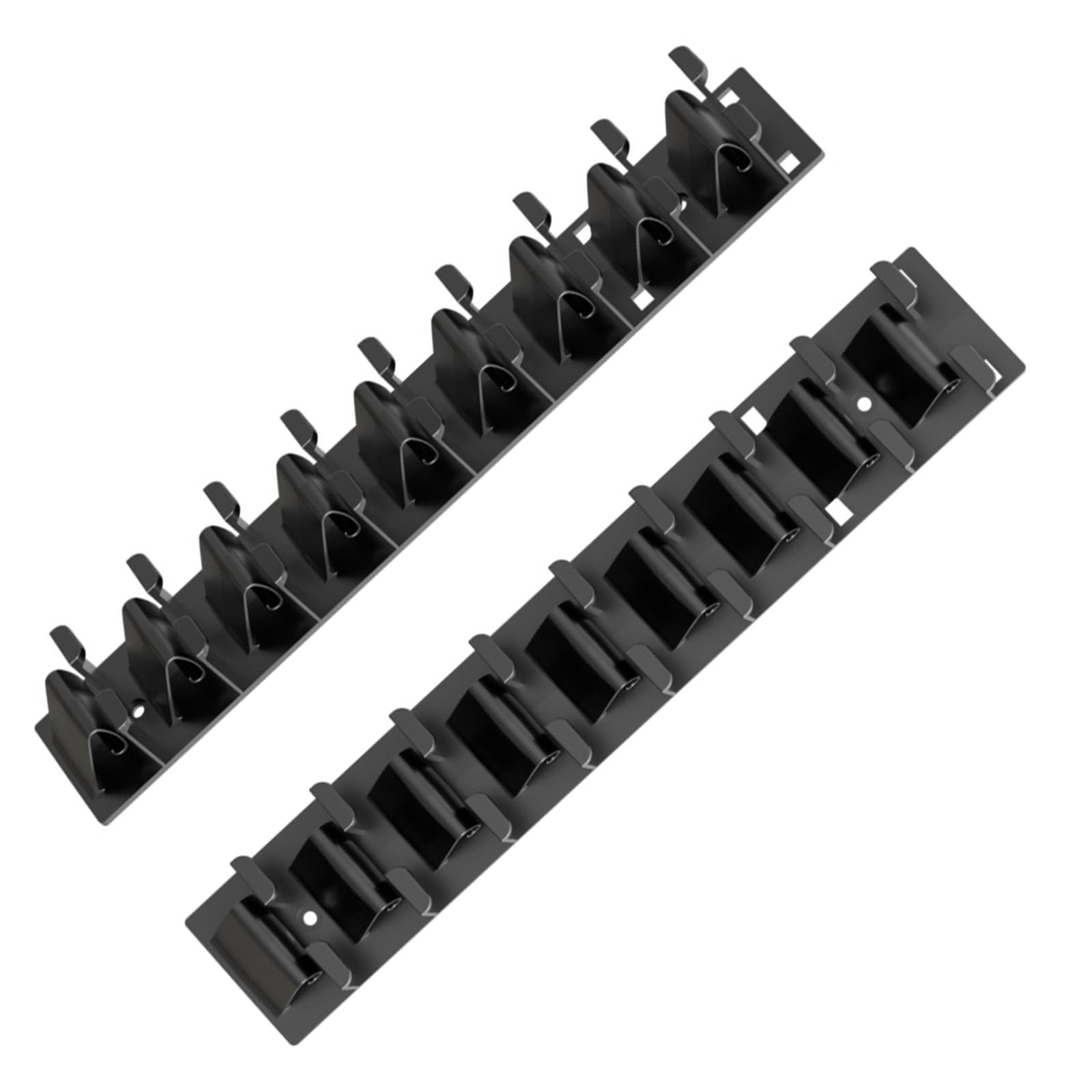Zyouqi Black Of 2 Abs Substance Hat Hangers For Permanent Use Garages And Dorms Door Hat Rack