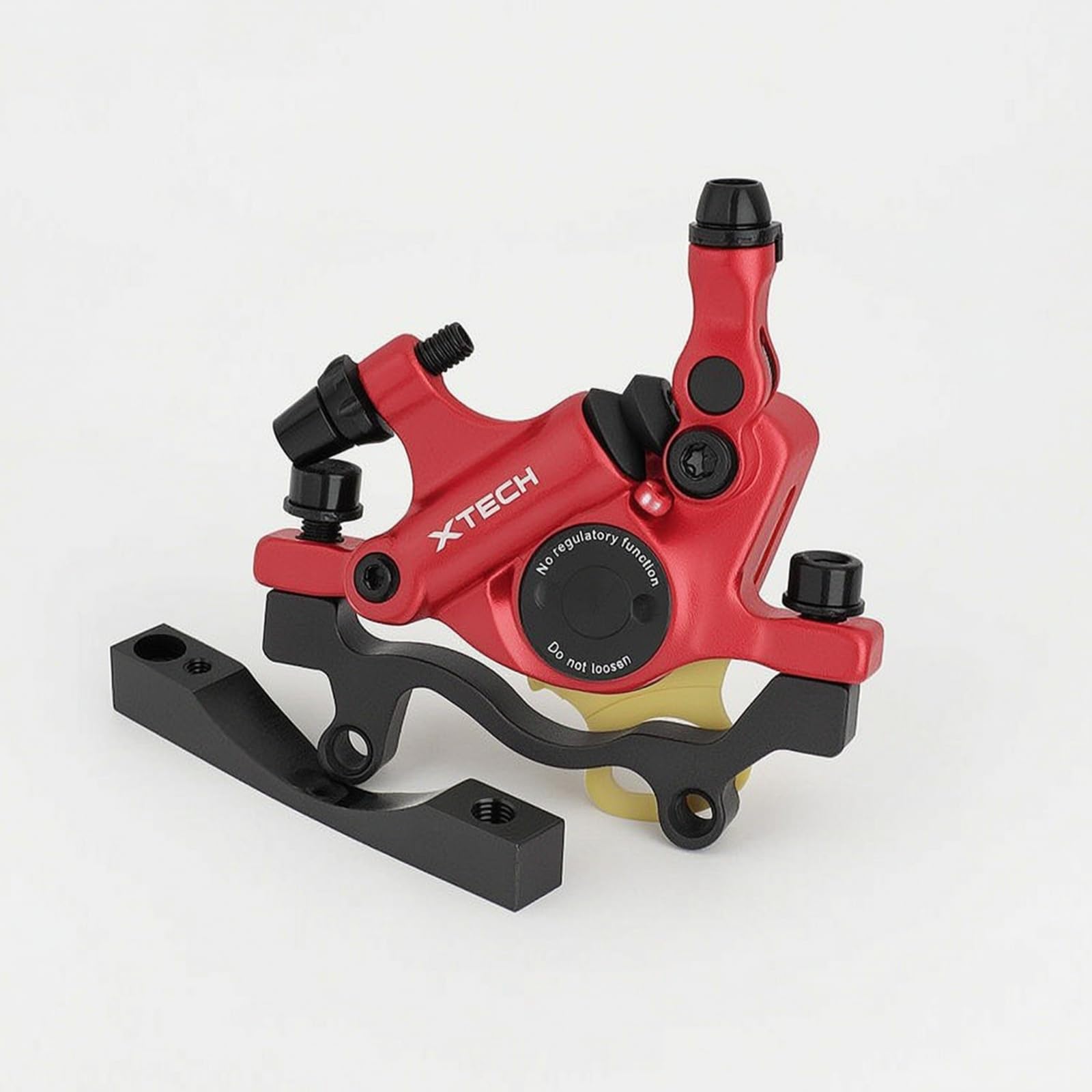 Scheibenbremszange Hydraulik mit Hebelarm Und Schlauchanschluss Adapter für Elektroroller Bremsumrüstung Reparaturset Aluminiumlegierung für Wartung Und Ersatzteilbedarf, color to 2