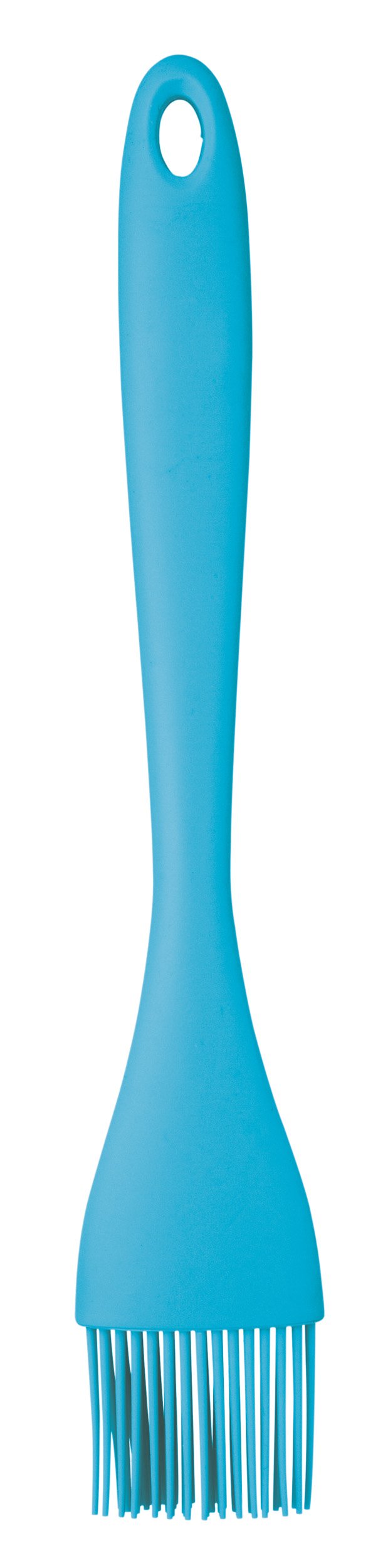 KitchenCraft Colourworks Silicone Basting/Pastry Brush, Blue, 26 cm