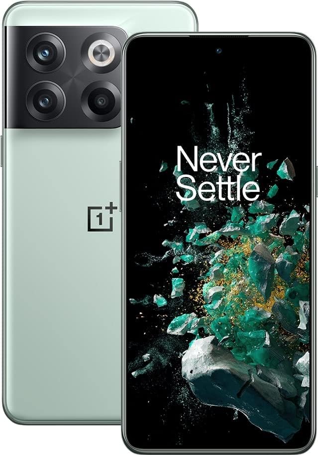 OnePlus 10T 5G (UK) 16GB RAM 256GB Storage SIM-Free Smartphone with 150W SUPERVOOC and 50MP Triple Camera System - 2 Year Manufacturer Warranty - Jade Green