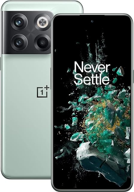 OnePlus 10T 5G (UK) 16GB RAM 256GB Storage SIM-Free Smartphone with 150W SUPERVOOC and 50MP Triple Camera System - 2 Year Manufacturer Warranty - Jade Green