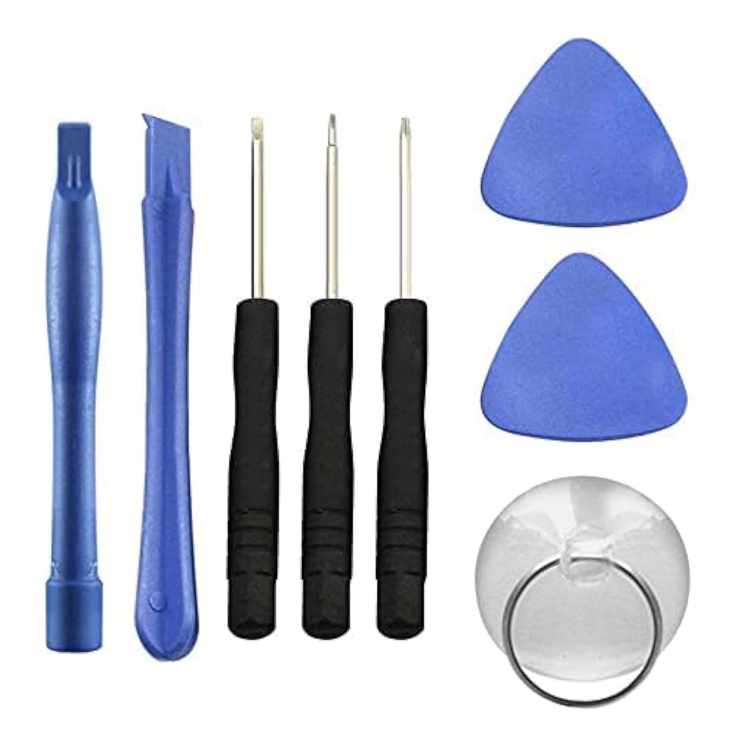 SOLDOUT 8 in 1 Mobile Phone Repair Tools Kit Spudger Pry Opening Tool Screwdriver Set for Mobile Cell Phone Tablets Hand Tools Set (Pack of 8)