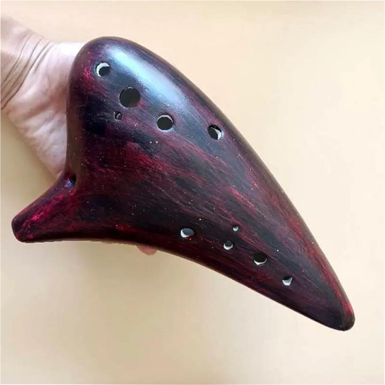 Professionelle Okarina Professionelle 12-Loch-Ocarina-Bass-C-/BC-Taste
