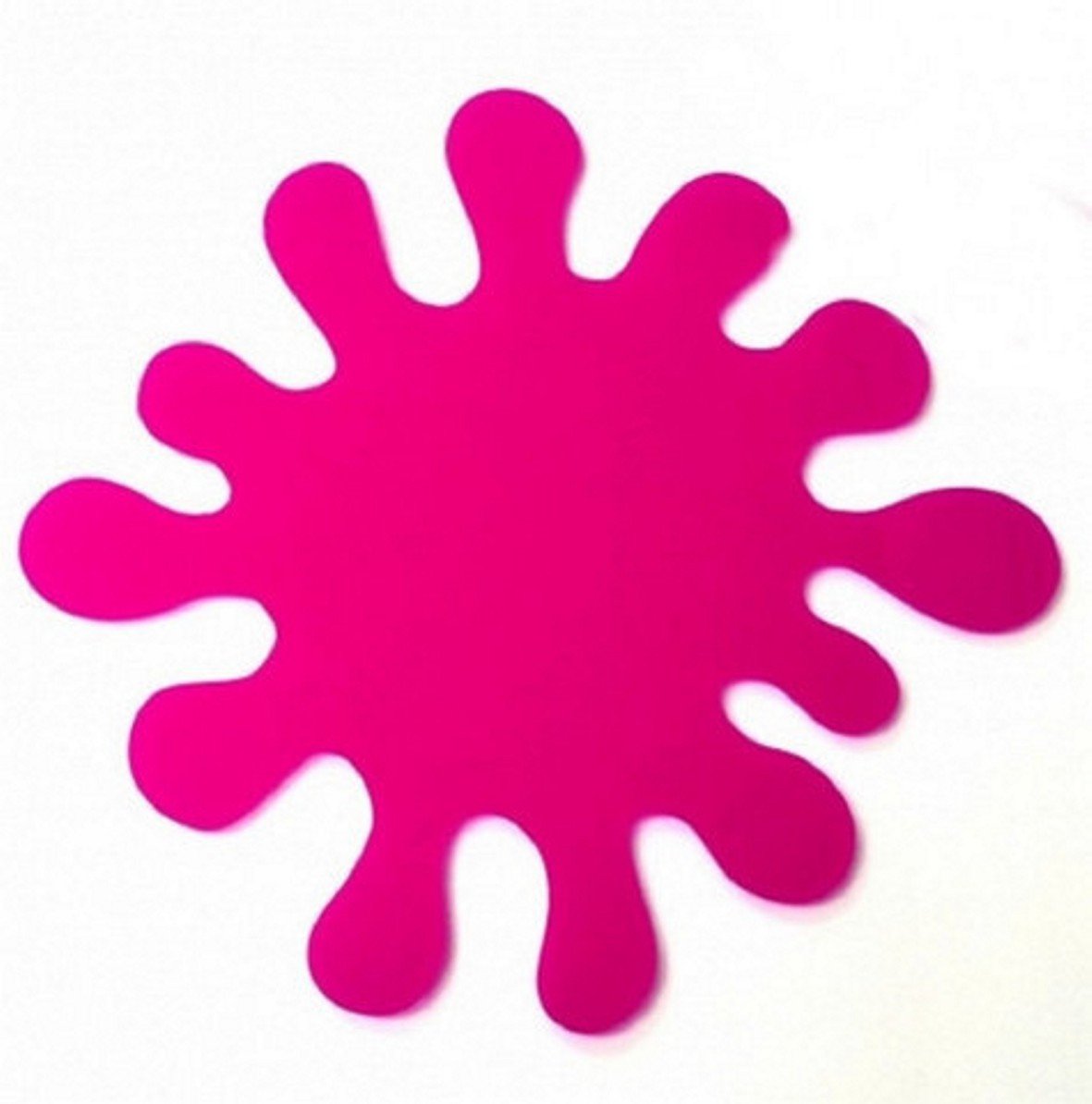 Splash Coasters, Shatterproof Acrylic - 4 Coasters