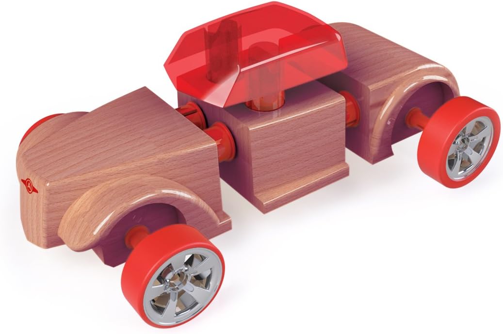 Automoblox Mini HR5 Scorch and SC1 Chaos 2-Pack , Red and Purple , 4.5" x 1.75"