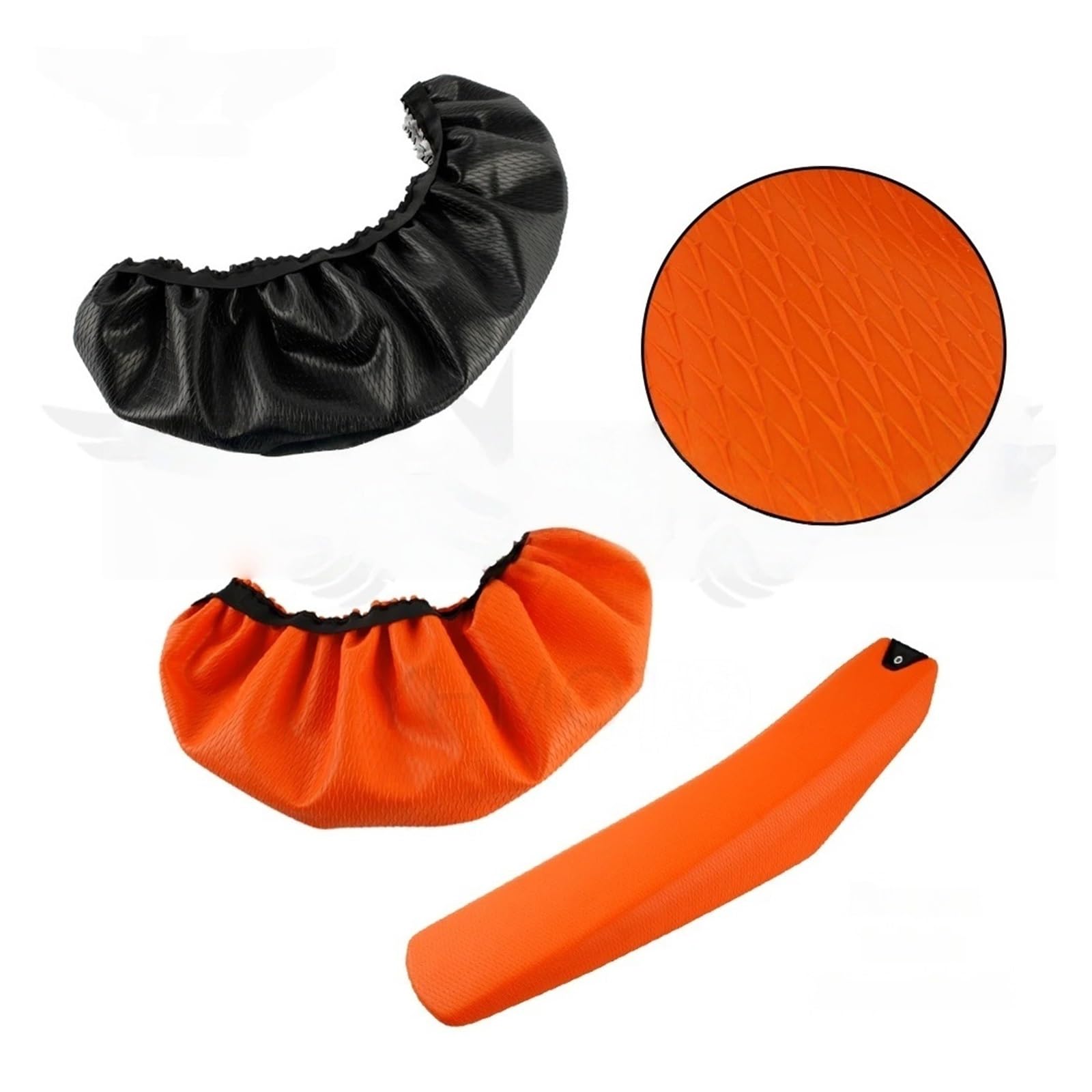 Cuscino per sella moto Accessori Per moto per coprisella(Nero)