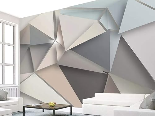 Murwall Geometric Wallpaper Trigon Wall Mural Architects Office Wall Decor Modern Home Design Living Room Bedroom Entryway
