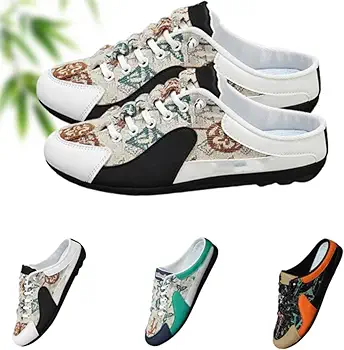 Zapatillas sin espalda para hombre, mocasines casuales y transpirables, suaves, para el verano, para el jardín