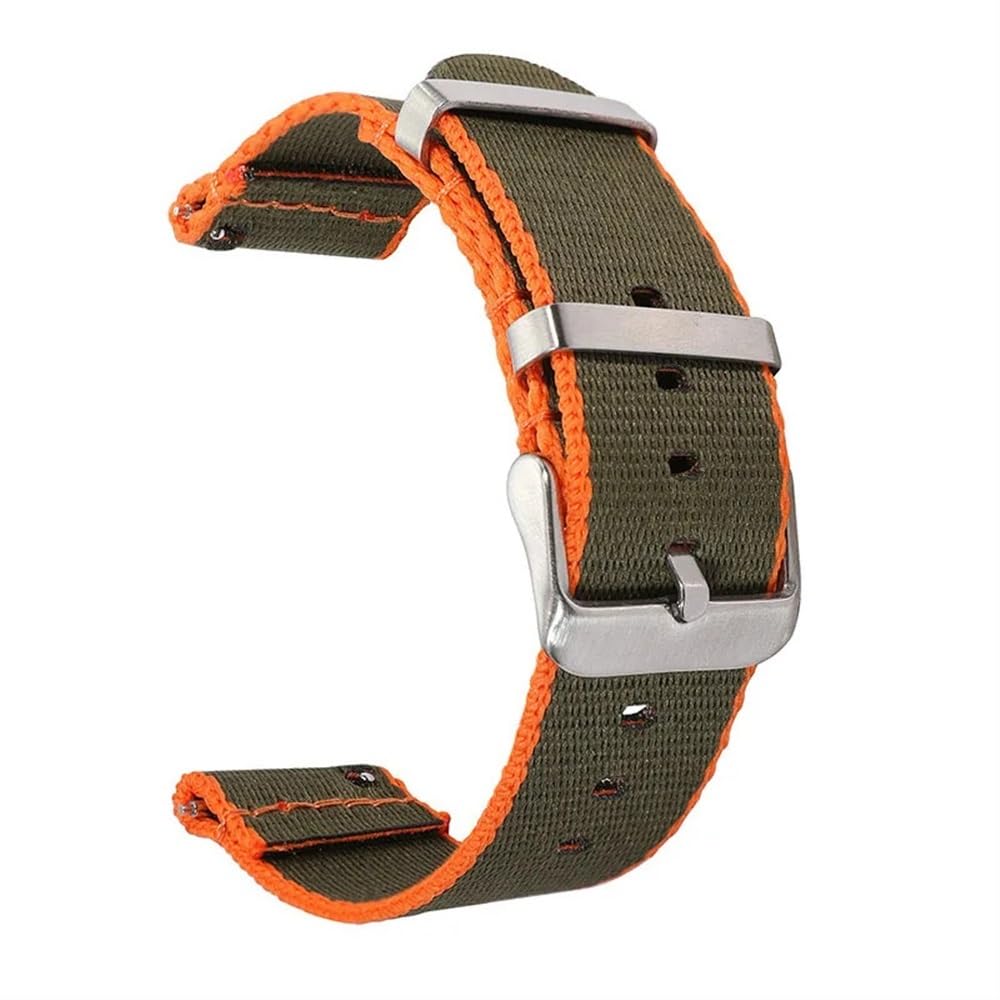 Cinturino per orologio da uomo, 20 mm 22 mm cinturino in nylon tessuto traspirante braccialetto a sgancio rapido cinturino di ricambio universale cinturino for orologio in nylon