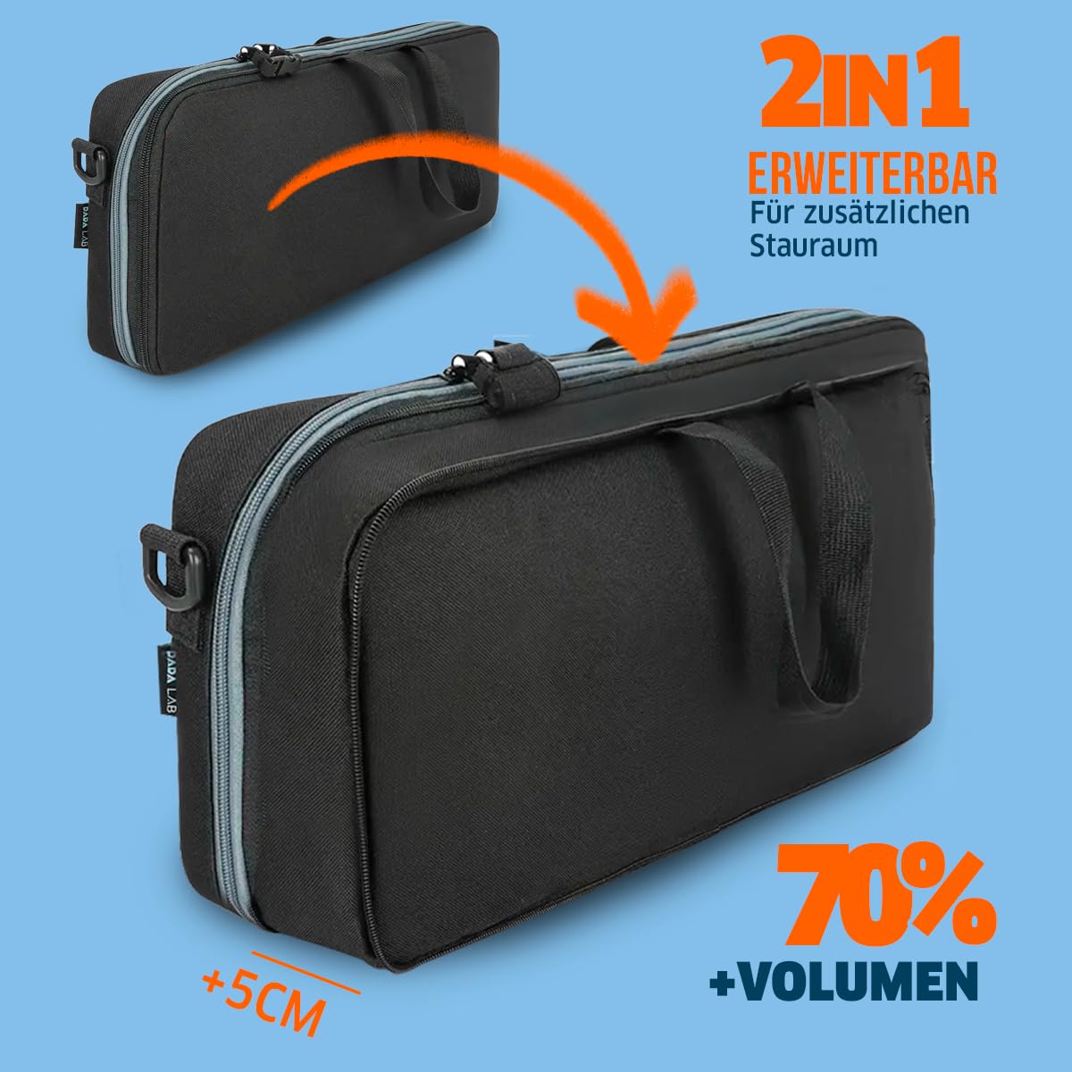 Bolsa expandible para matrículas para concesionarios de vehículos, servicios de matriculación y talleres - Organizada y segura para el camino