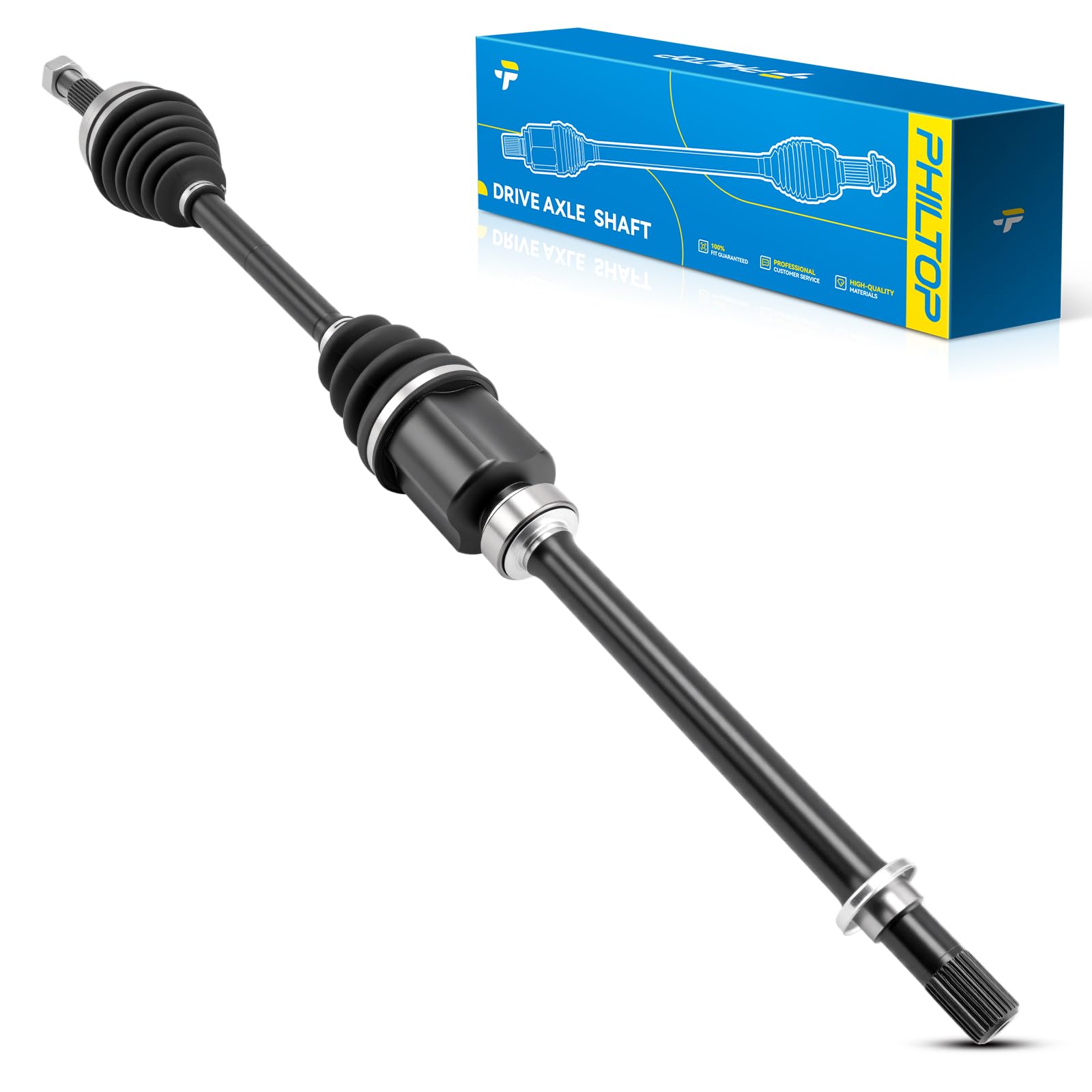 PHILTOP Front Right CV Axle Shaft Assembly for Nissan Altima 2007-2013, 66-6264 CV Axle Shafts