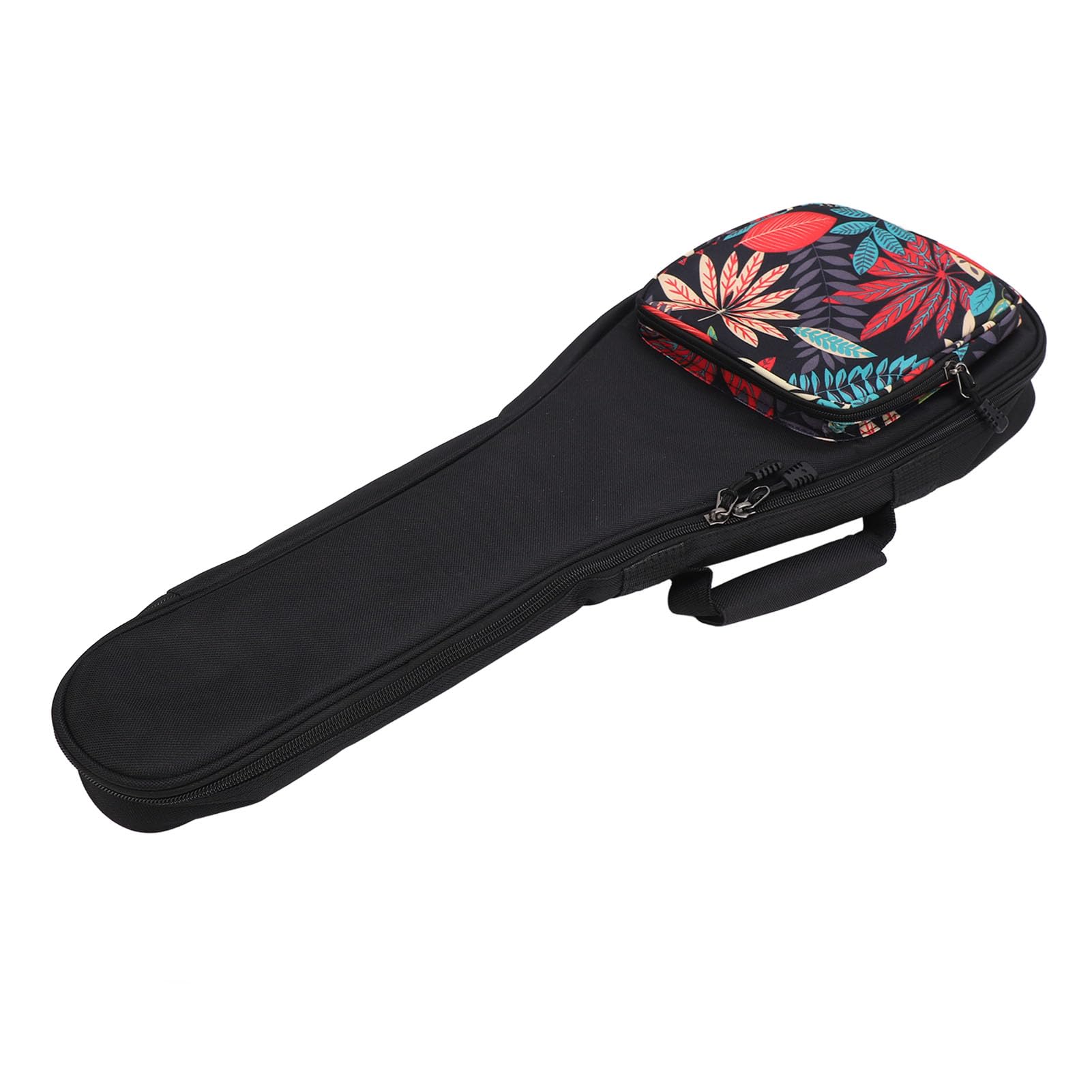 Mochila para Ukelele, Bolsa de Transporte para Ukelele de Viaje con Bolsillo Extra Grande y Acolchado de Esponja de 10 Mm de Grosor, para Ukelele u Otros Instrumentos de Cuerda (21 Pulgadas)