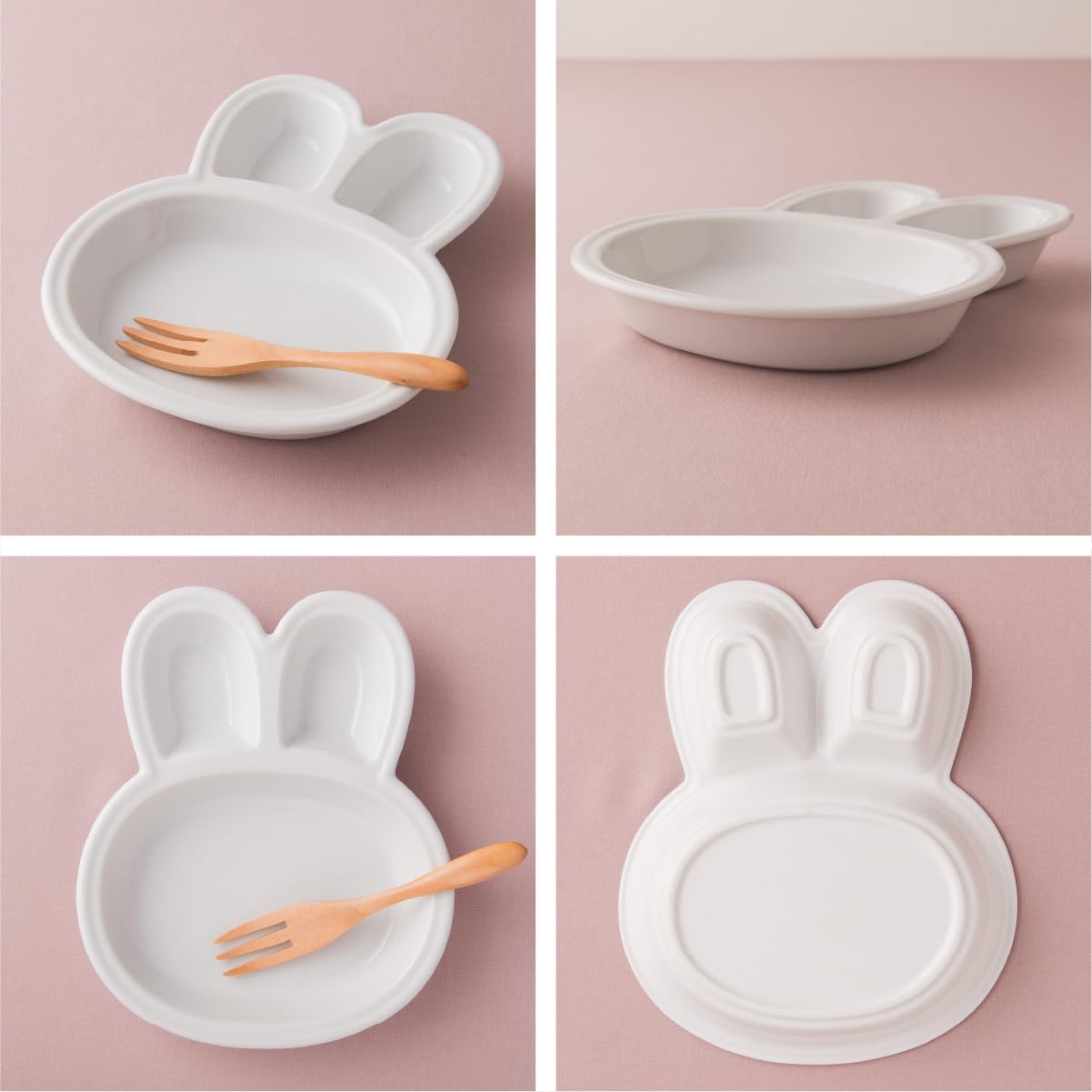 うさぎランチプレートセット 楽天市場】5枚SET ランチプレート うさぎ 陶器 子供 キッズ
