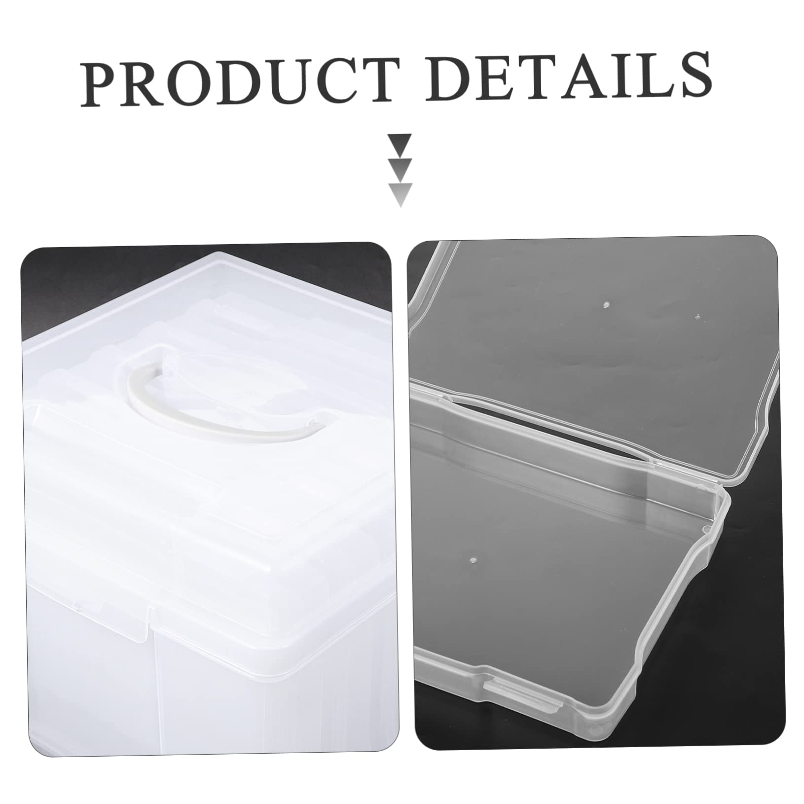 VILLCASE Fotobox Aufbewahrungsbox Für Fotos Fotoorganizer Mit Kleinen Boxen Und Großer Box Zur Aufbewahrung Von Fotos Karten Und Anderen Utensilien