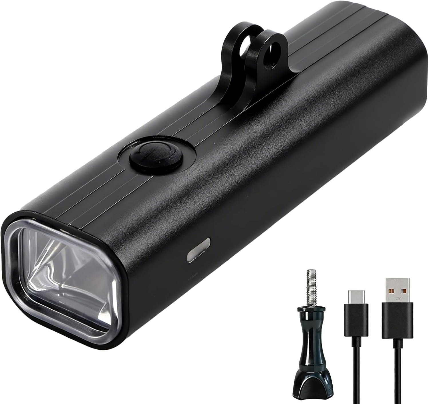 Super Bright 450-1200 Lumen LED Bike Light, USB-C Rechargeable Bike Front Light with 9-11H Runtime, 4-5 Modes,Quick Release Mount, Waterproof for Road, Mountain, Commuter Bicycles