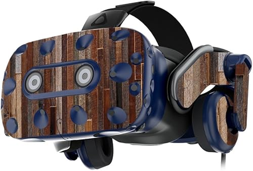 MightySkins Skin para HTC vive Pro Realidad Virtual – Woody | Protector, Durable, Único y vinilo calcomanía Wrap Cover | Fácil de aplicar, quitar, y