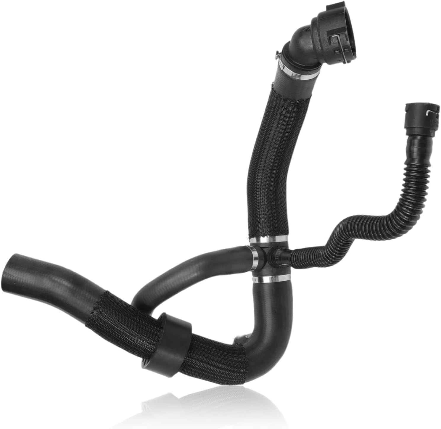 68380330AA Radiator Coolant Hose For Compass 2.4L 2017 2018 2019 2020 2021 2022 Coolant Reservoir Radiator Pipe Replaces 68380330AB 68249896AC Hose Radiator Outlet