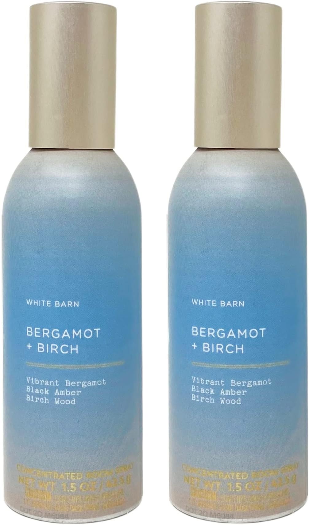 Bath & Body Works Bergamot + Birch 2 Pack Concentrated Room
