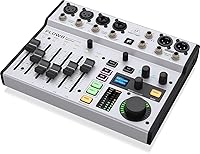 Vista 3 de Behringer FLOW 8 Mezclador Digital de 8 Entradas con Audio Bluetooth y Control de Aplicación, Faders de Canal de 60 mm, 2 Procesadores de FX e