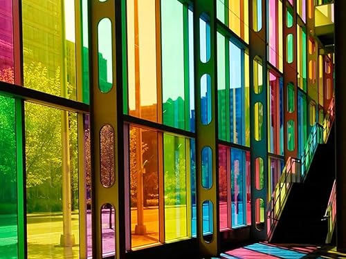 Miniatura 6 de ORACAL 8300 Orange 034 - Rollo de lámina de vinilo transparente de 2 x 3 pies con tarjeta de aplicación, para Cricut, Silhouette Cameo, manualidades