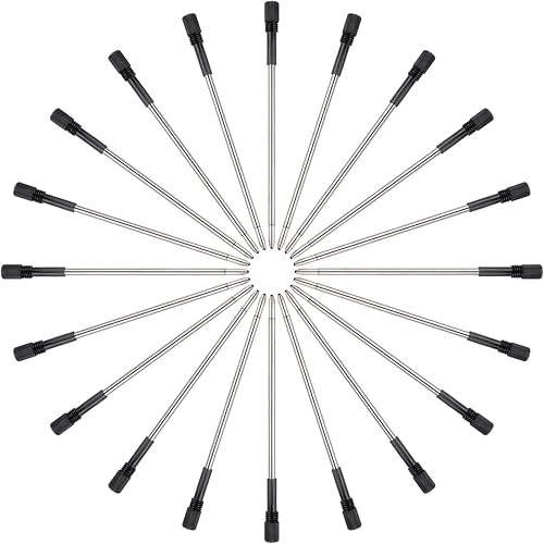 Miniatura 8 de Bolígrafos de 3 piezas con corona de diamantes brillantes en la parte superior de la tinta negra, juego de bolígrafos de escritura, suministros de