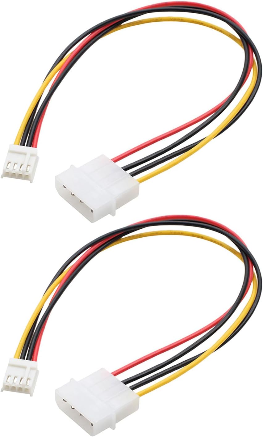 4pin to Small 4pin Convert Cable Floppy Disk Drive Power Supply Wire Computer to Power Connection Cord
