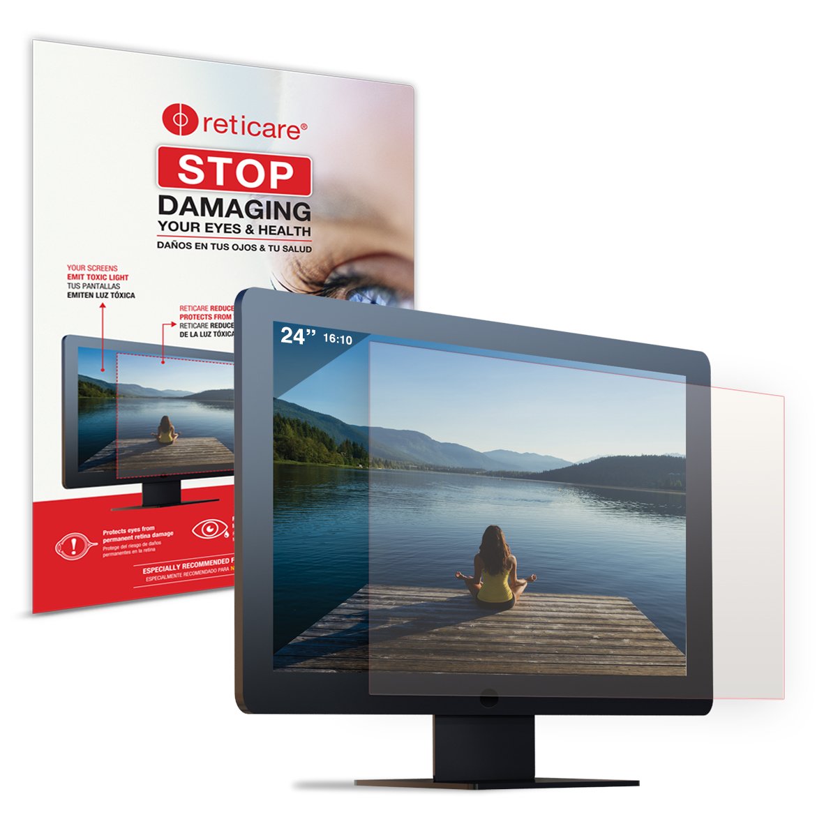 RETICARE® Eye & Screen Protector for Monitor 24´´ (16:10) W20.35 x H12.72