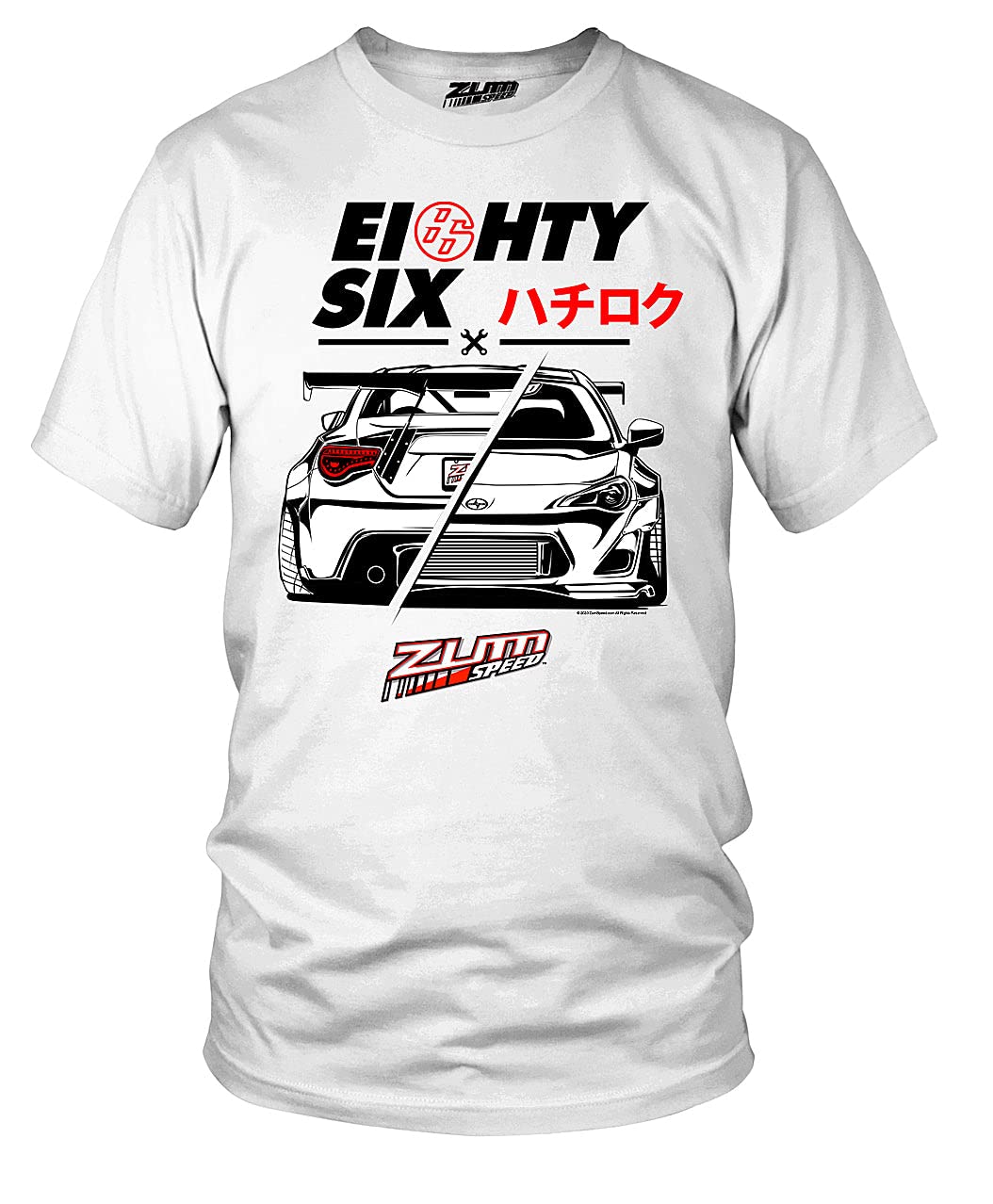 86 BRZ Front & Back Shirt, 86 Shirt, BRZ Shirt, Fast Furious 86, JDM Shirt, Tuner car Shirt