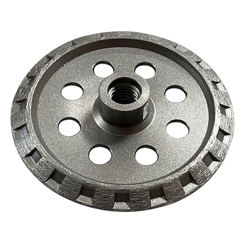 4.5" Crack Chaser Blade for Cured Concrete, Asphalt Repair or Joint Widen, Turbo Rim, 0.410" Width, 5/8"-11 Arbor