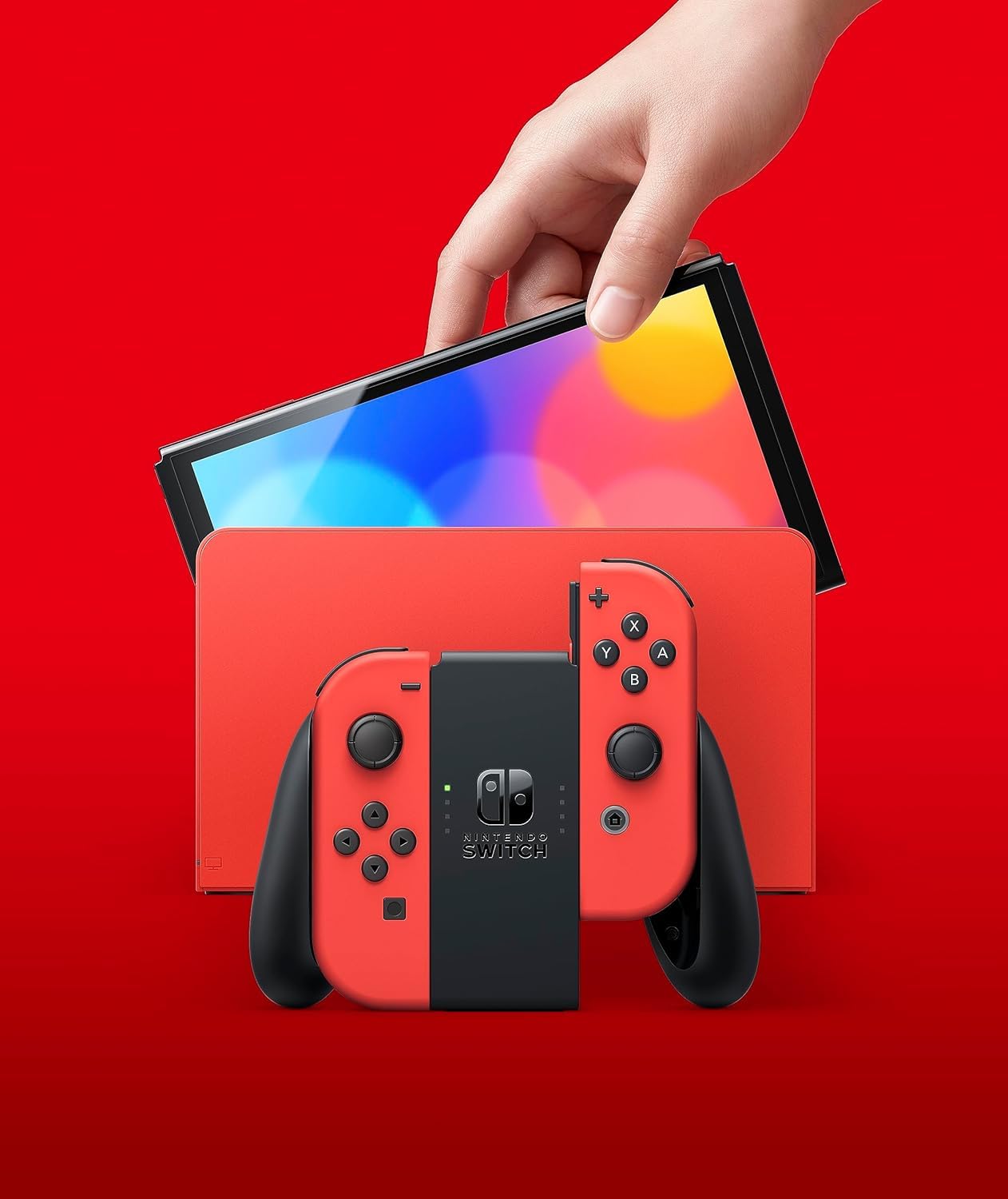 Nintendo Switch OLED Mario Red edition Bundled With MICROMINI X
