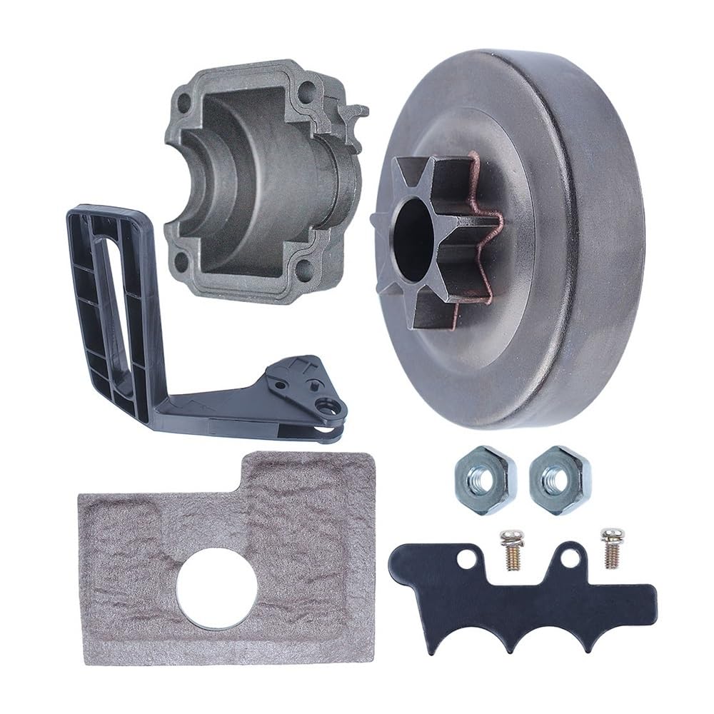 Kit de Filtro de Tambor de Embrague de Palanca de protección Delantera Apto for Herramientas y Equipos de jardinería de Cilindro S-TI-H MS180 MS170