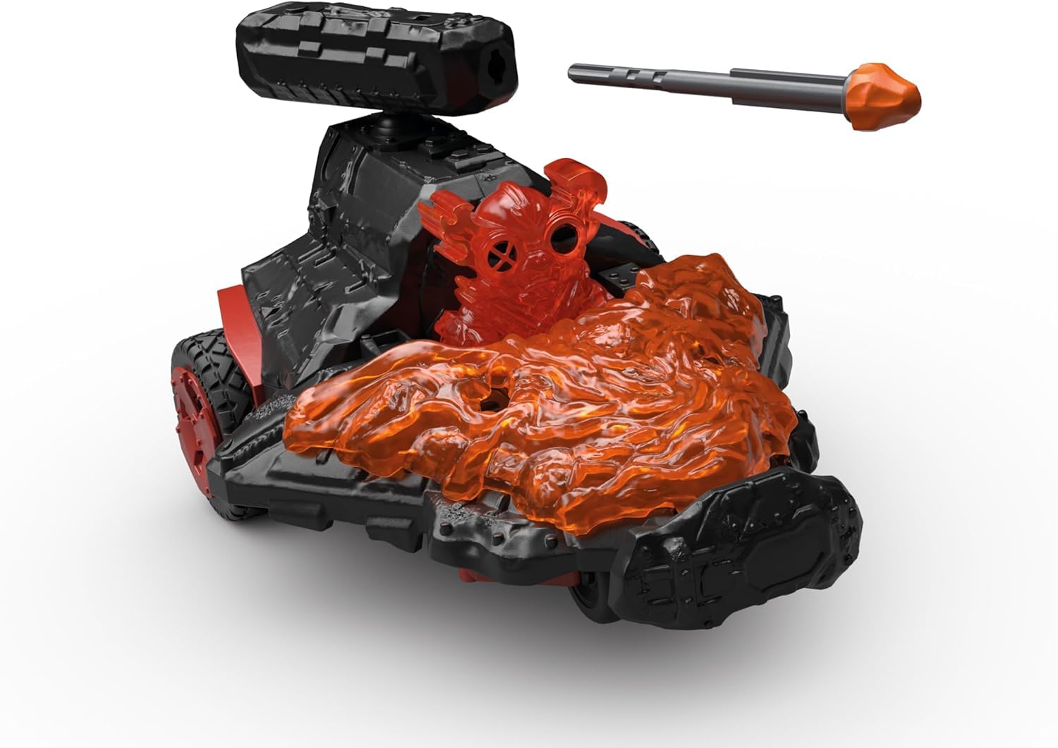SCHLEICH 42663 Vehículo a reacción de Lava con minicriatura, da 7 Anni, ELDRADOR Creatures - playset, 15 Pezzi