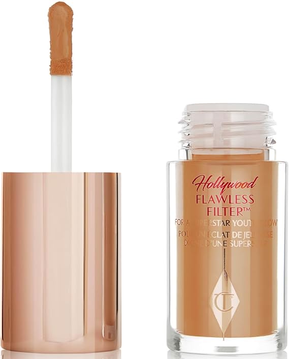 Charlotte Tilbury Original Hollywood Flawless Filter Shine Enhancer in Various Shades Travel Size 5ml BELLE by Cloud.Sales Cosmetics (6.5 DEEP)