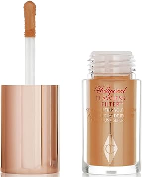 Charlotte Tilbury Original Hollywood Flawless Filter Shine Enhancer in Various Shades Travel Size 5ml BELLE by Cloud.Sales Cosmetics (6.5 DEEP)