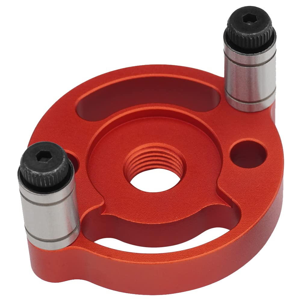 Kit de plantilla de taco, herramientas manuales de carpintería autocentrantes para agujeros rectos con taladro y manga de 2/3/4/5/6/7/8/9/10 mm