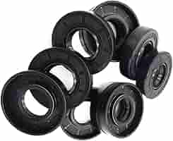 Guarnizione Olio Albero Doppio Labbro 140x170x15 Mm - In Nitrile Con Molla, Marca EAI, Per Tenuta Polvere/grasso