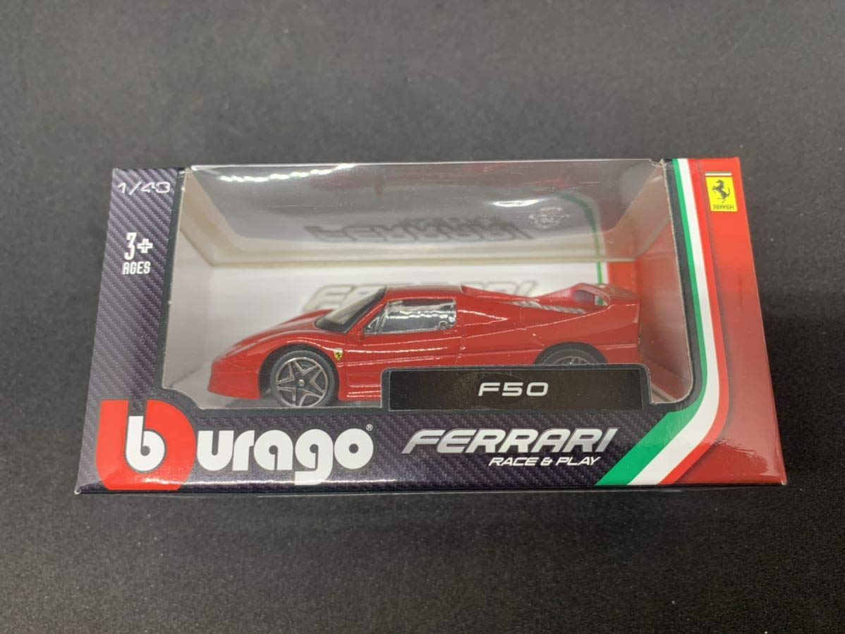 ブラゴ　フェラーリ　F50 Amazon | ブラーゴ 1/43 フェラーリ F50 ハードトップ 赤 FERRARI F50