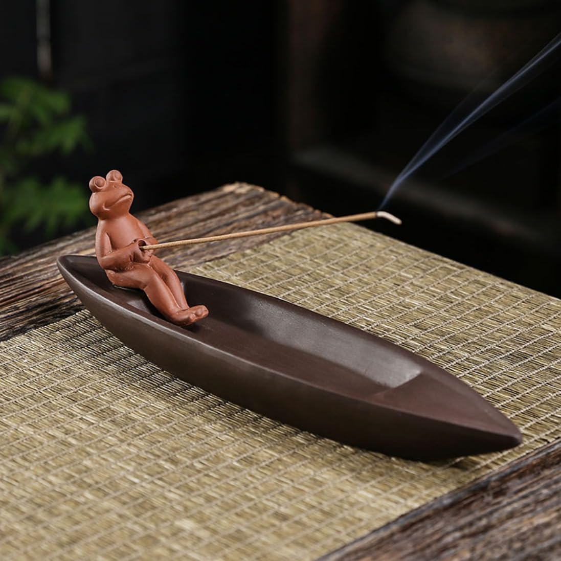 Amazon.com: FIYOEO Vintage Ceramic Incense Burner Creative Frog