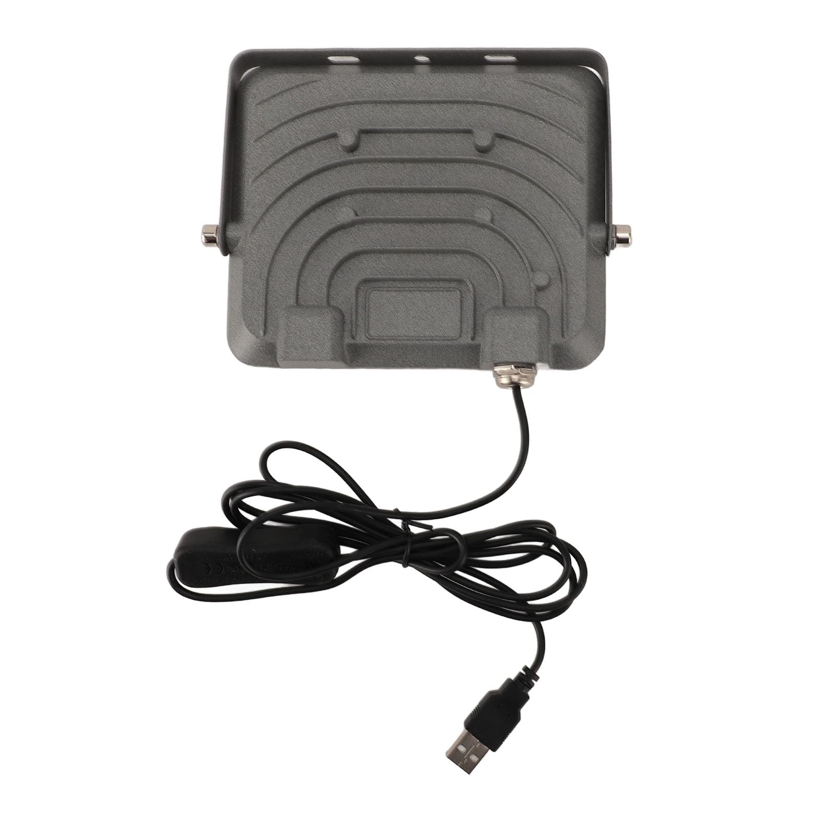 UV -LED Schwarzlicht, Wasserfestes USB -Antrieb für Glow Party mit 365 Nm LED -Glühbirne, Aluminiumschale, PC Zerbrochener Lampenabdeckung