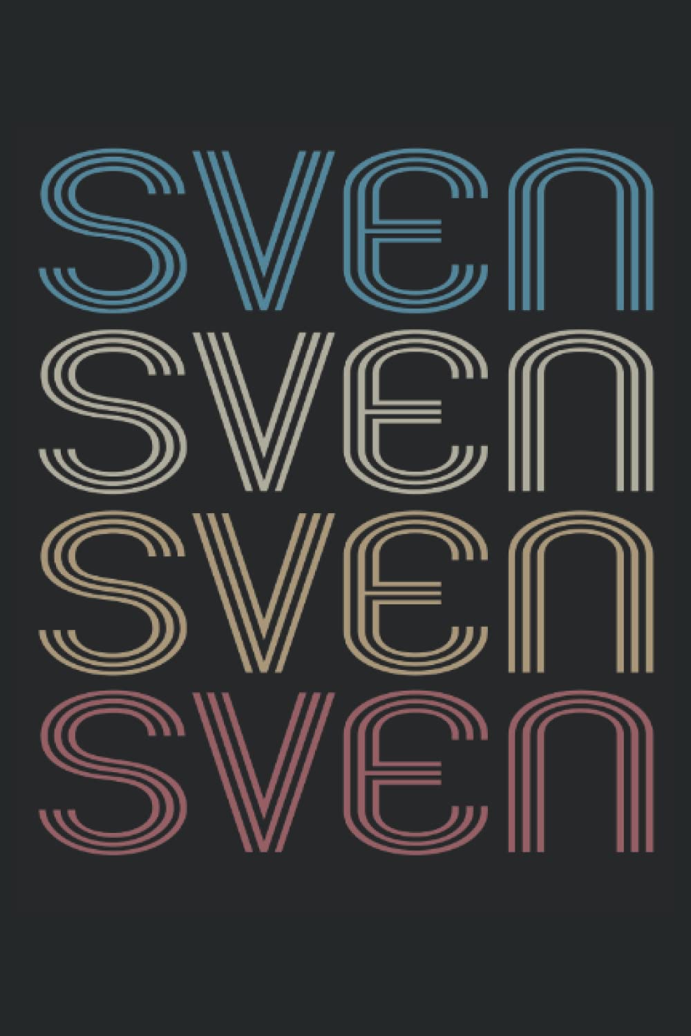 Sven Sven Sven Sven: Sven Notizbuch für Sven I Eintragen von Notizen, Texten, Terminen, Aufgaben & Ideen I 100 karierte Seiten I Geschenkidee für Sven (German Edition)