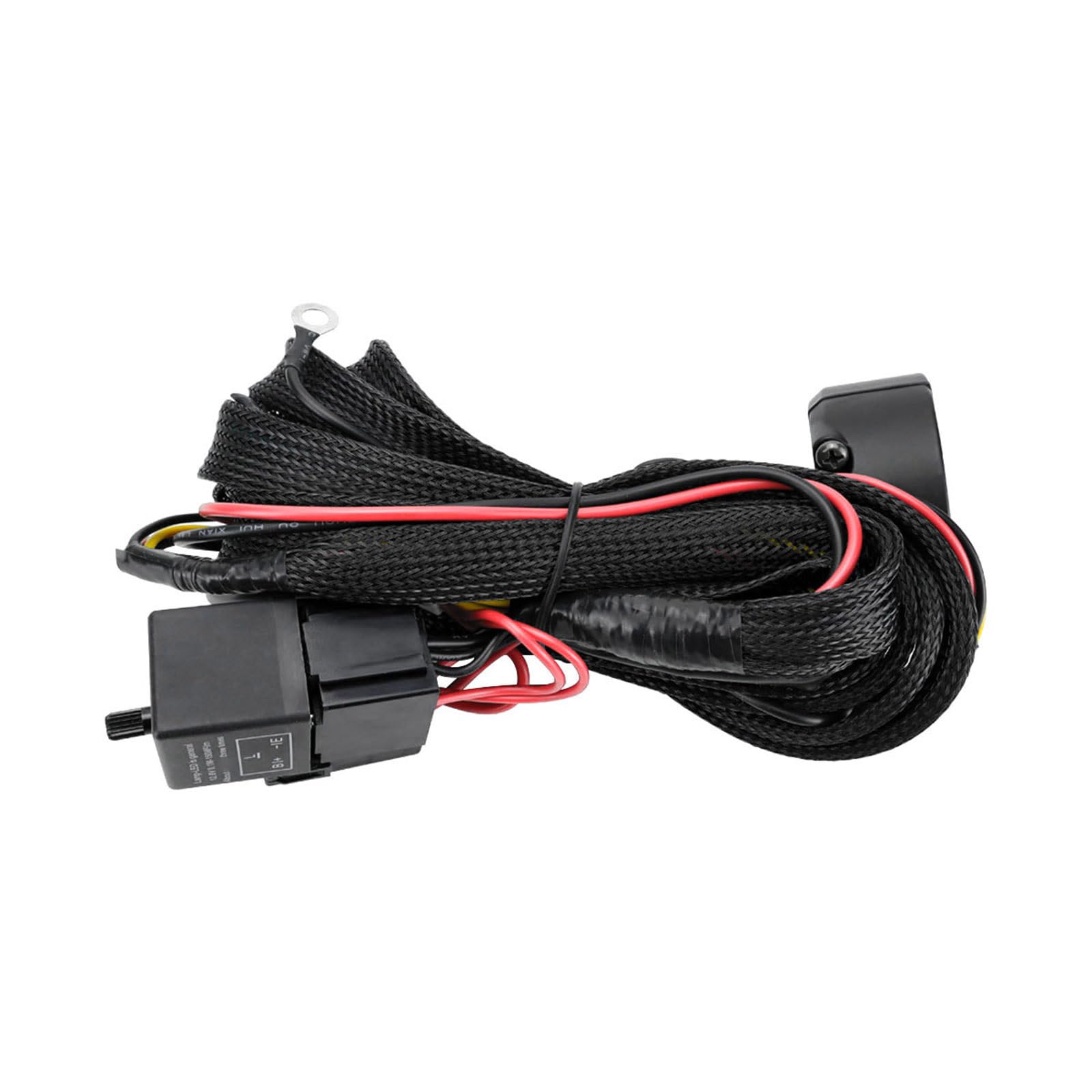 Ensemble de clignotants de moto avec câblage complet, klaxon et clignotant pour une installation simple et une utilisation durable